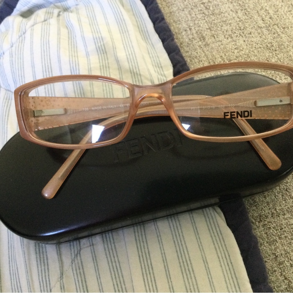 Fendi Brown Eyeglasses with Case